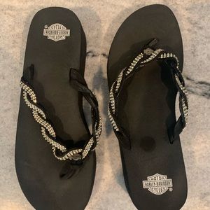 Harley Davidson flip flops